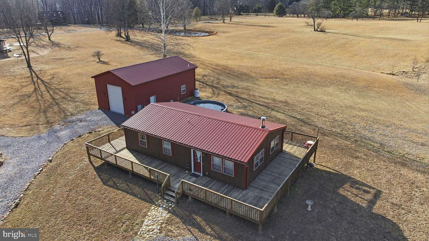 2 Acres of Land with Home for Sale in Great Cacapon, West Virginia