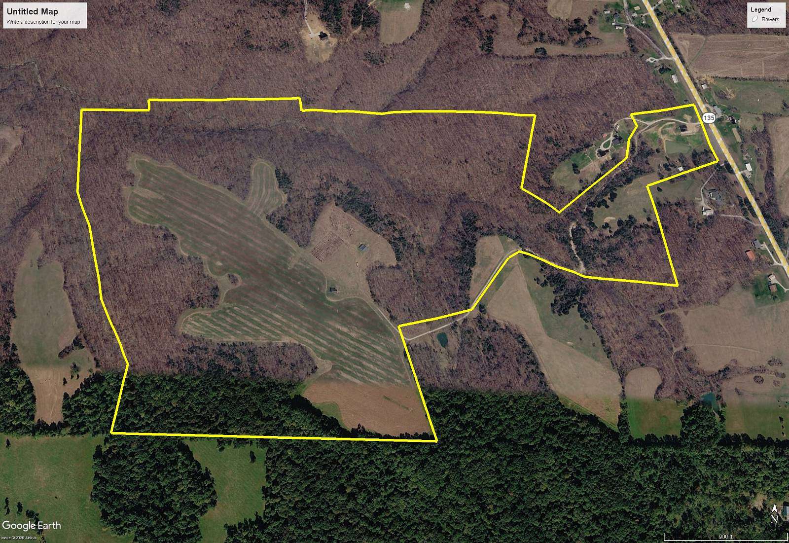 213 Acres of Improved Land for Sale in Salem, Indiana