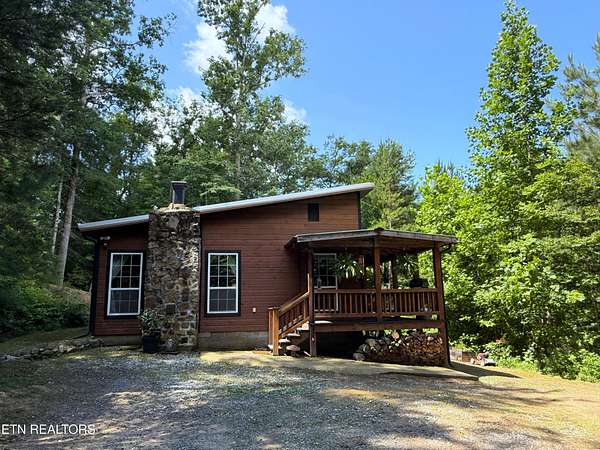 6.63 Acres of Land with Home for Sale in Newport, Tennessee