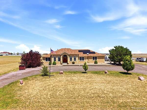 3.27 Acres of Land with Home for Sale in Keenesburg, Colorado