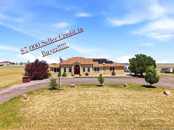 3.27 Acres of Land with Home for Sale in Keenesburg, Colorado