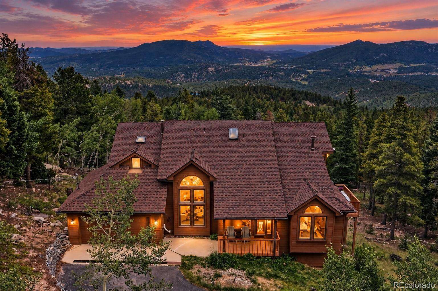 3.9 Acres of Land with Home for Sale in Conifer, Colorado