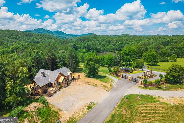 2 Acres of Land with Home for Sale in Mineral Bluff, Georgia
