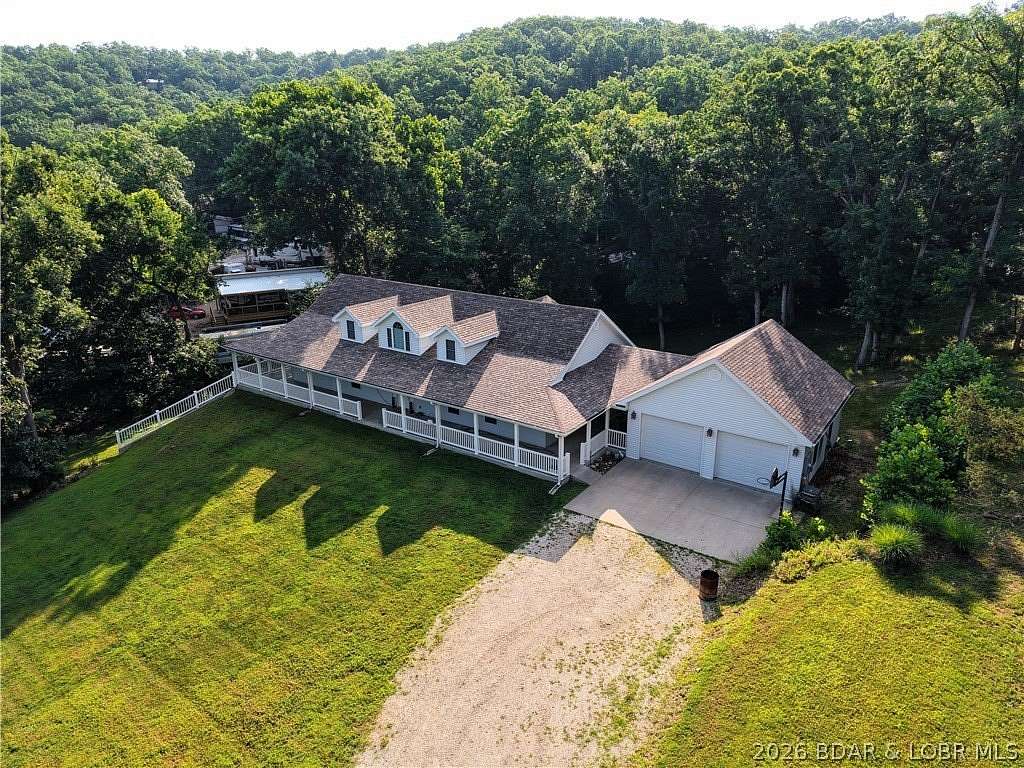12.3 Acres of Land with Home for Sale in Rocky Mount, Missouri