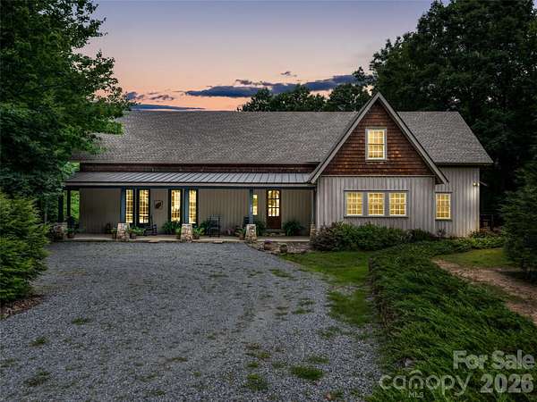 6 Acres of Land with Home for Sale in Saluda, North Carolina