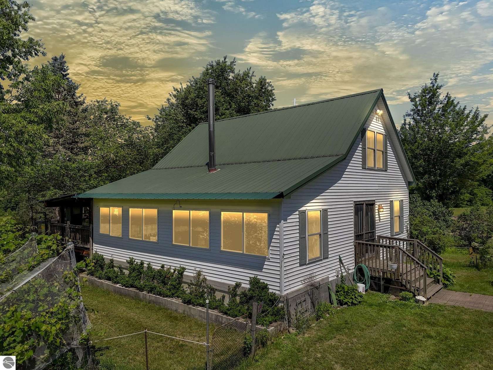50.4 Acres of Land with Home for Sale in Fife Lake, Michigan