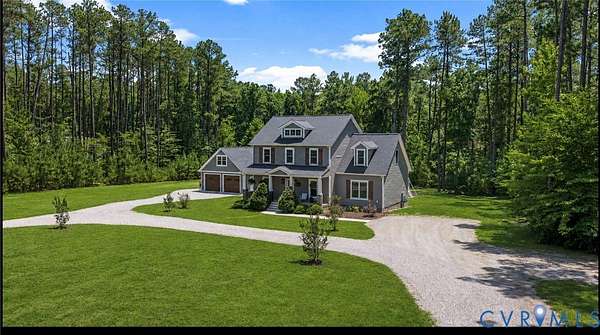 6 Acres of Land with Home for Sale in Powhatan, Virginia