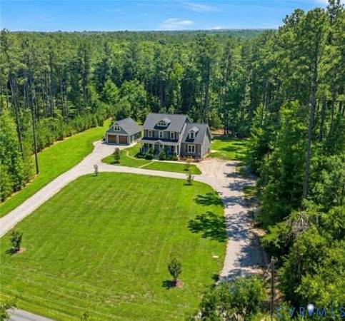 6 Acres of Land with Home for Sale in Powhatan, Virginia