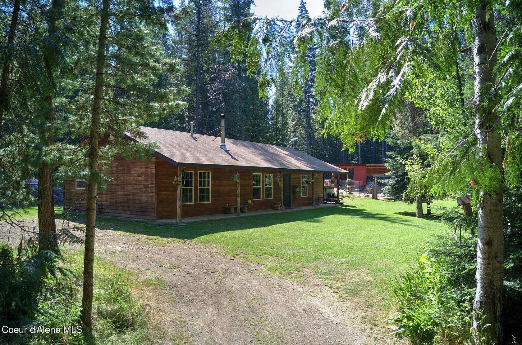 5 Acres of Land with Home for Sale in Sandpoint, Idaho