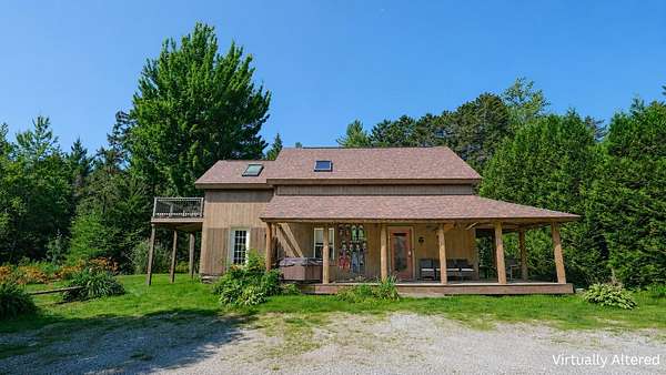 5.56 Acres of Land with Home for Sale in Mount Holly, Vermont