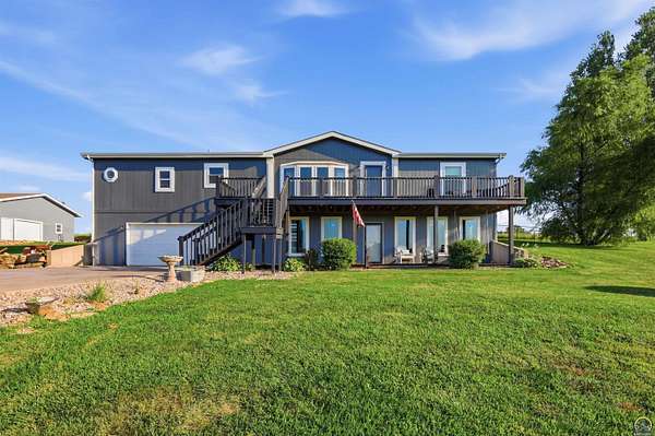 6 Acres of Land with Home for Sale in Topeka, Kansas
