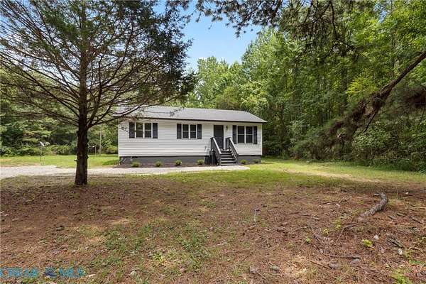 7.6 Acres of Land with Home for Sale in Shacklefords, Virginia
