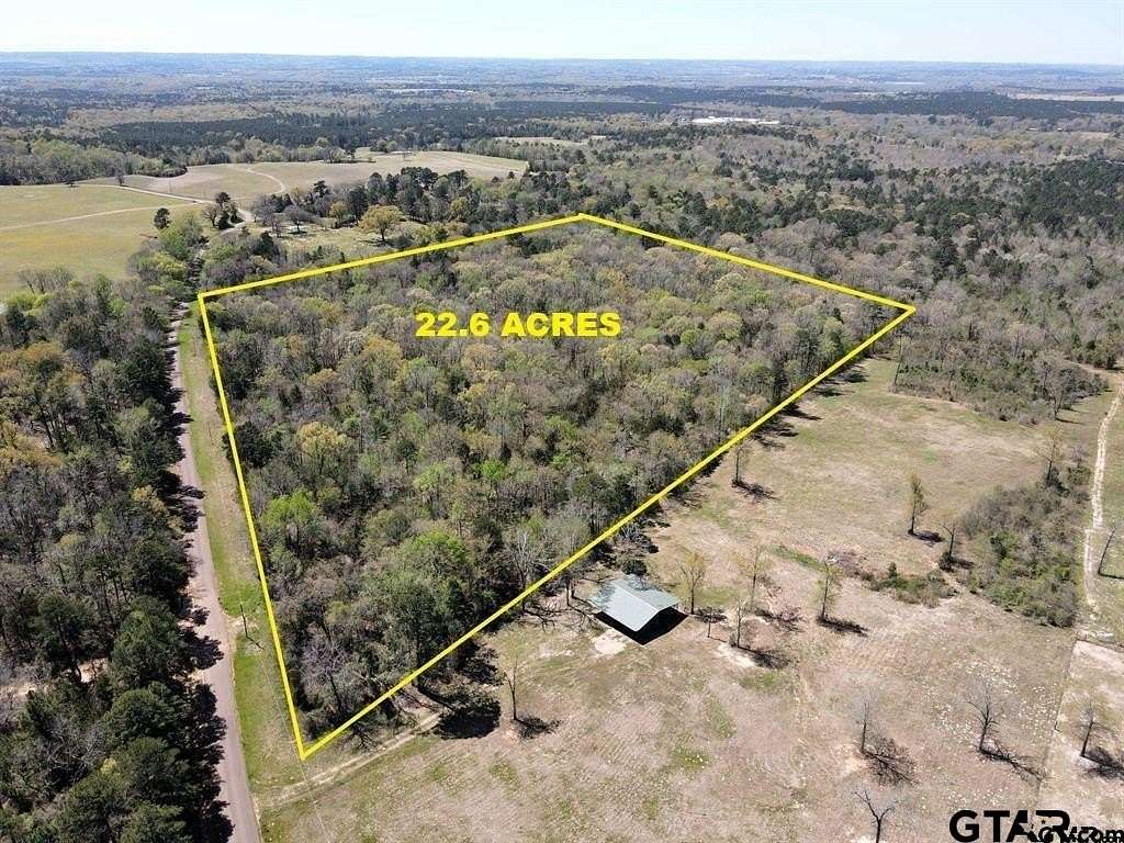 22.6 Acres of Recreational Land for Sale in Jacksonville, Texas