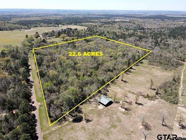 22.6 Acres of Recreational Land for Sale in Jacksonville, Texas