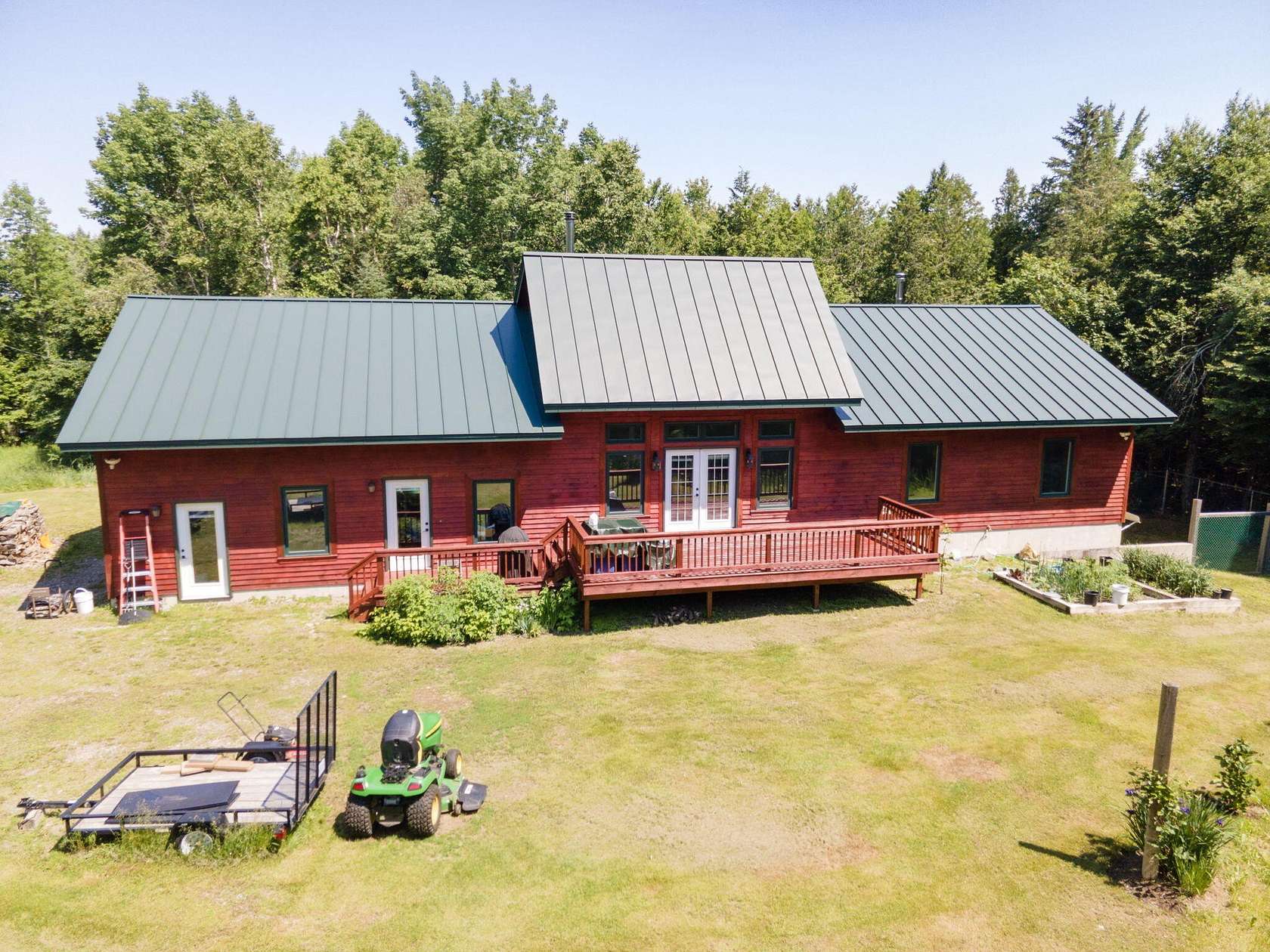 48.1 Acres of Recreational Land with Home for Sale in Springfield, Maine
