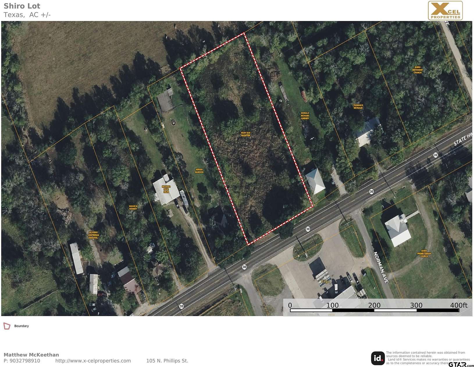 1.48 Acres of Commercial Land for Lease in Shiro, Texas