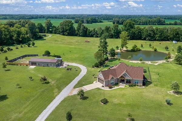15 Acres of Recreational Land with Home for Sale in Mason, Tennessee