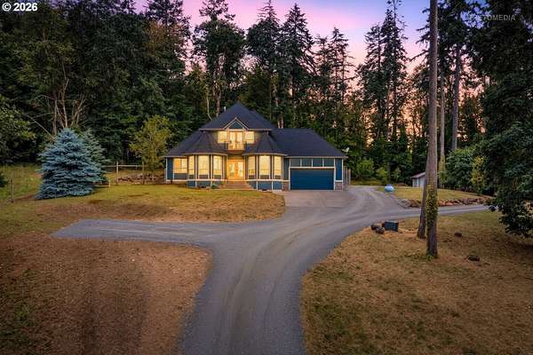 3.79 Acres of Land with Home for Sale in Amity, Oregon