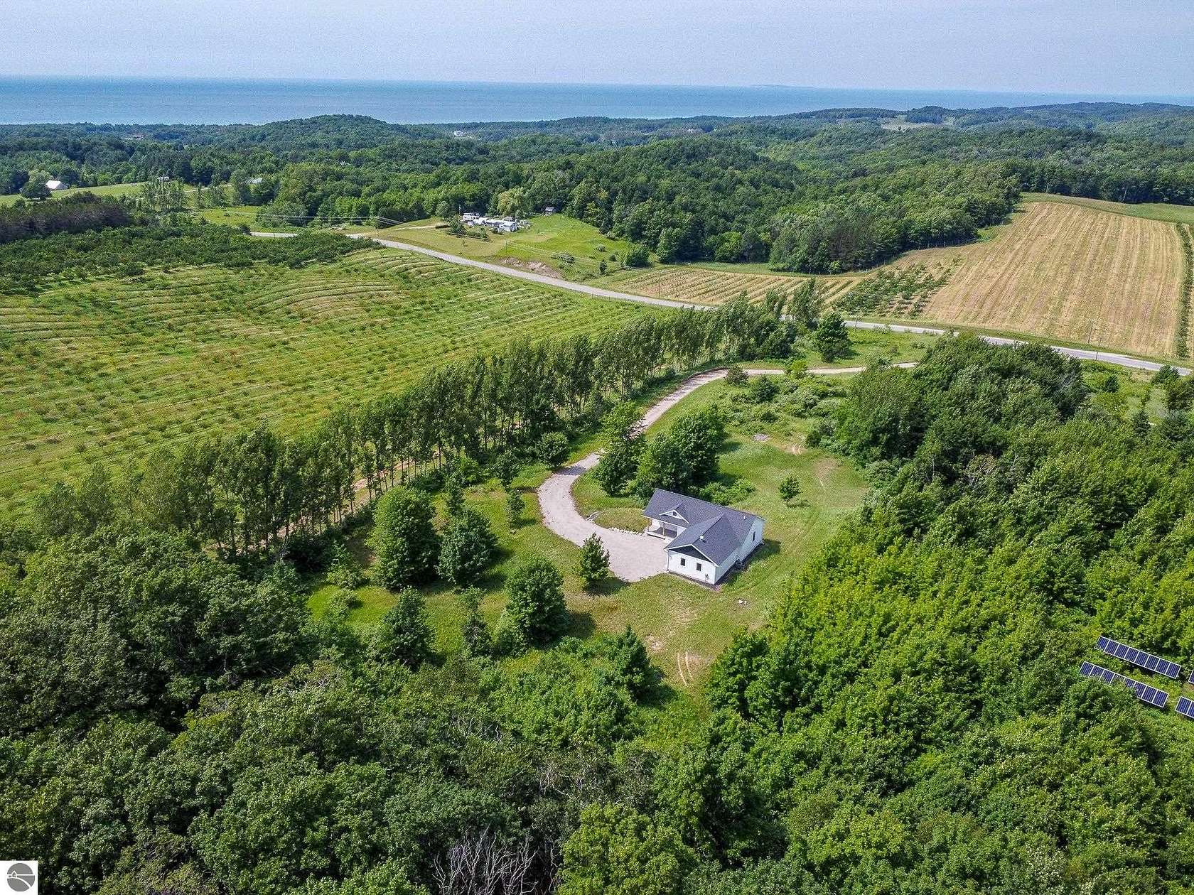 6 Acres of Land with Home for Sale in Northport, Michigan