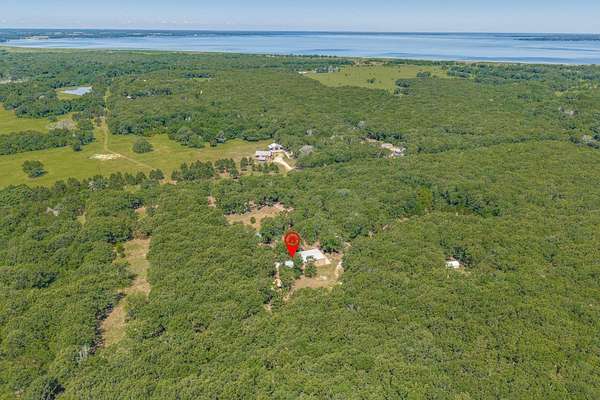 21 Acres of Recreational Land with Home for Sale in Point, Texas