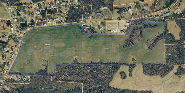 96.3 Acres of Agricultural Land for Sale in Paris, Tennessee