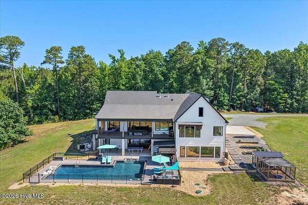 19 Acres of Land with Home for Sale in Moncure, North Carolina