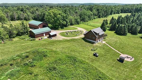 237 Acres of Recreational Land with Home for Sale in Glidden, Wisconsin