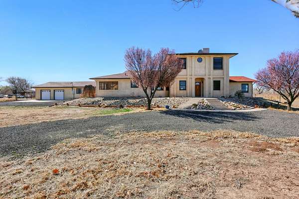 5 Acres of Land with Home for Sale in Los Lunas, New Mexico