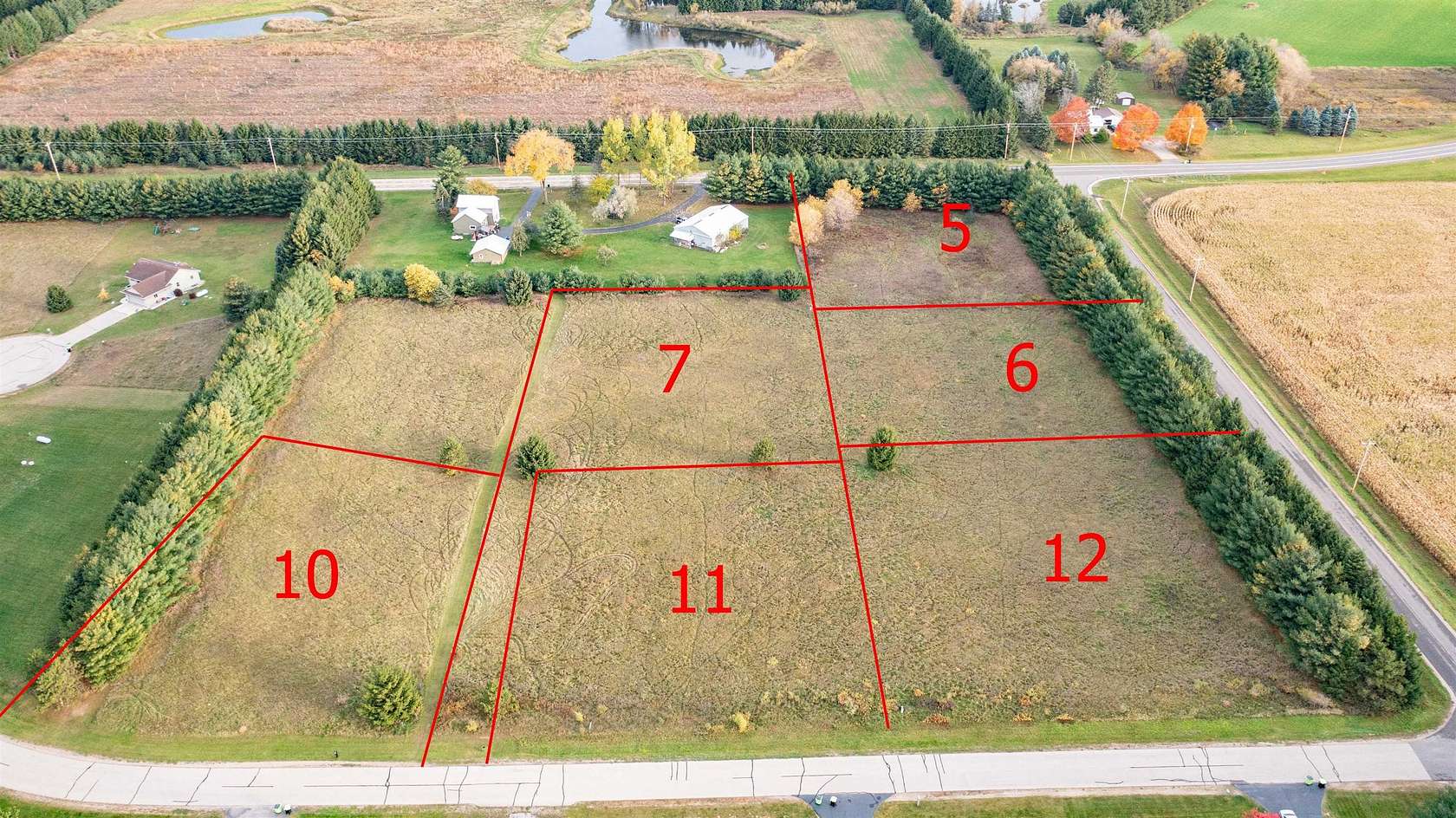 1.29 Acres of Residential Land for Sale in Waupaca, Wisconsin