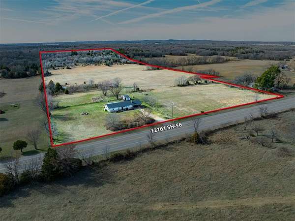 19 Acres of Land with Home for Sale in Wewoka, Oklahoma
