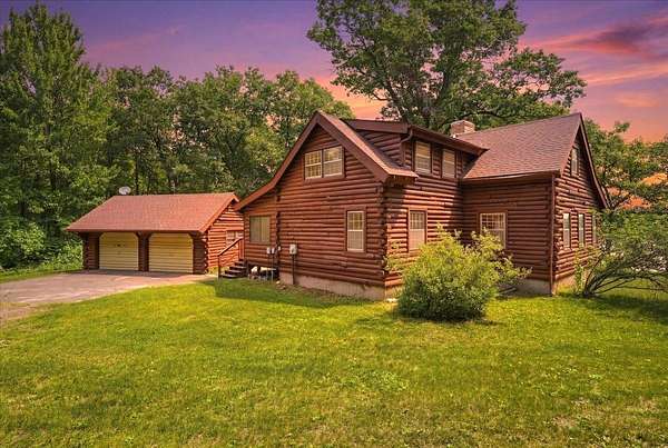 25 Acres of Recreational Land with Home for Sale in Siren, Wisconsin