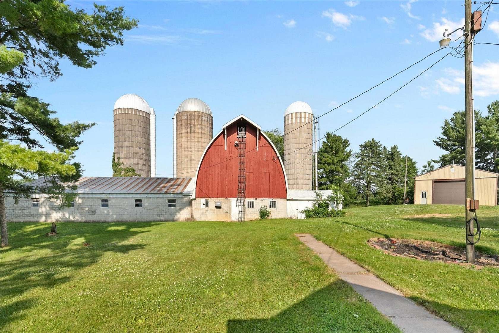 5.51 Acres of Land with Home for Sale in Glenwood City, Wisconsin