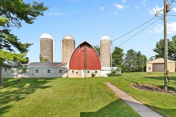 5.51 Acres of Land with Home for Sale in Glenwood City, Wisconsin
