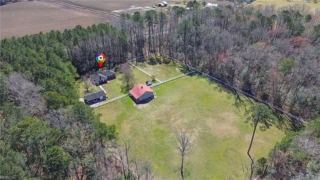 7.1 Acres of Land with Home for Sale in Suffolk, Virginia