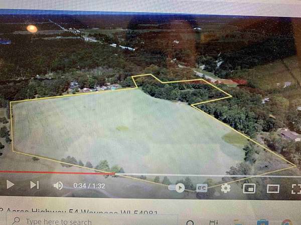 23 Acres of Recreational & Residential Land for Sale in Waupaca, Wisconsin