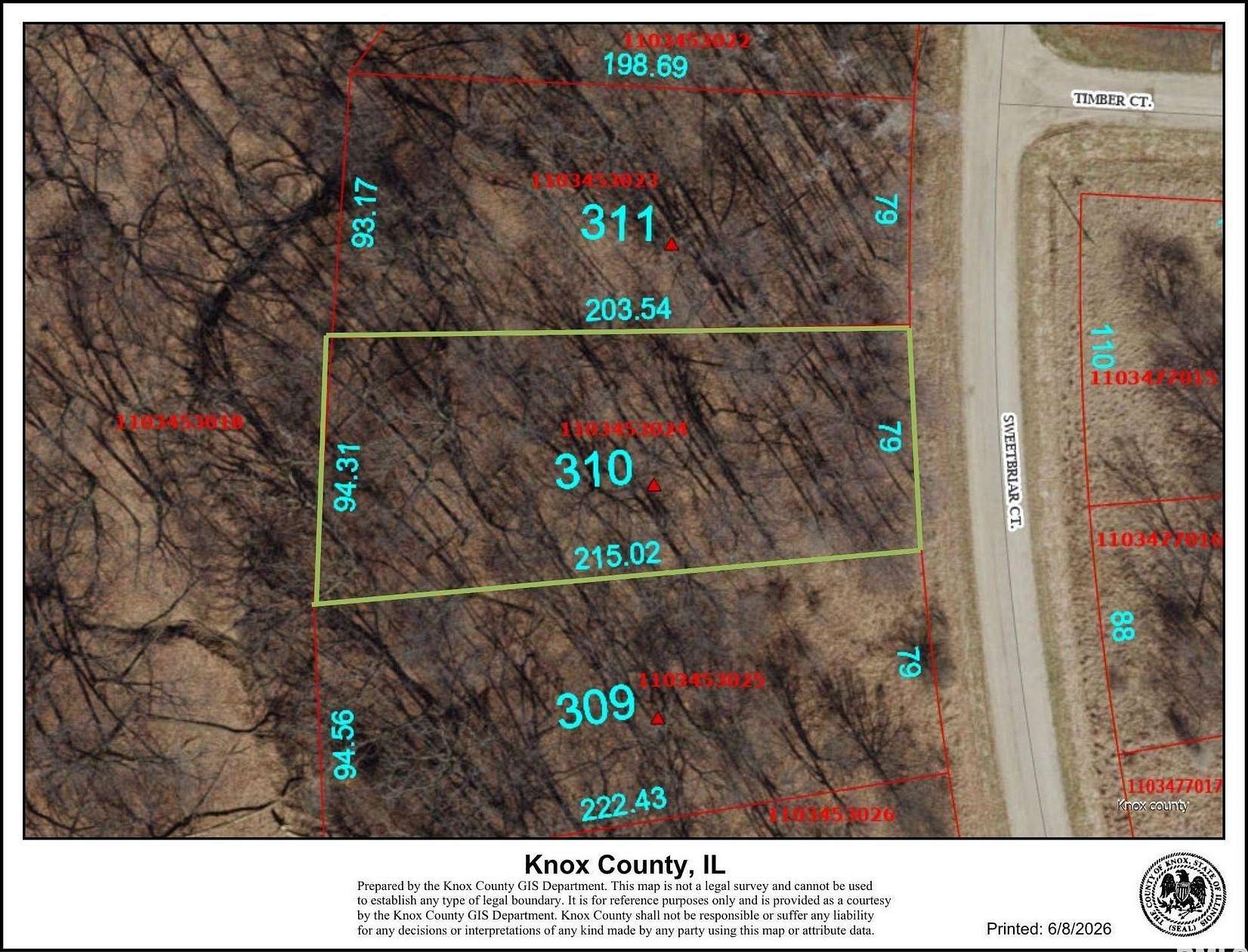 0.41 Acres of Residential Land for Sale in Dahinda, Illinois