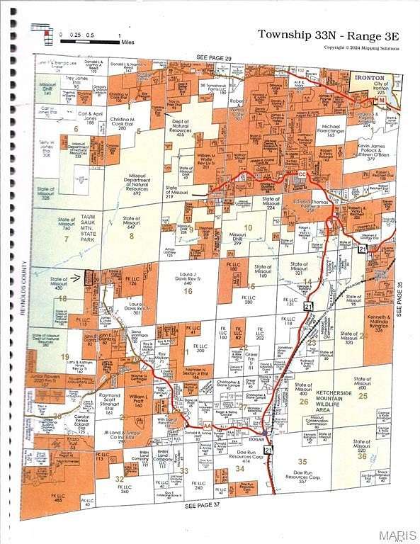 20 Acres of Land for Sale in Arcadia Township, Missouri
