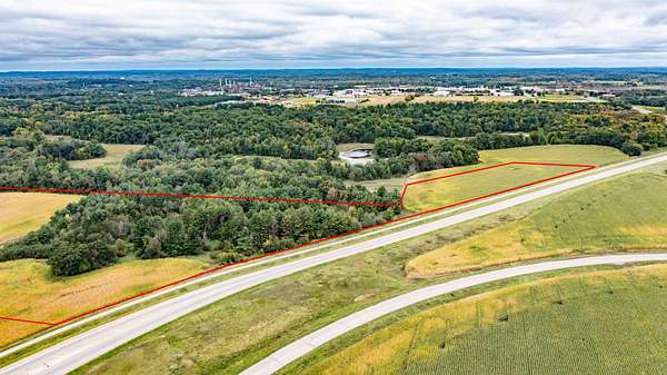19 Acres of Agricultural Land for Sale in Waupaca, Wisconsin