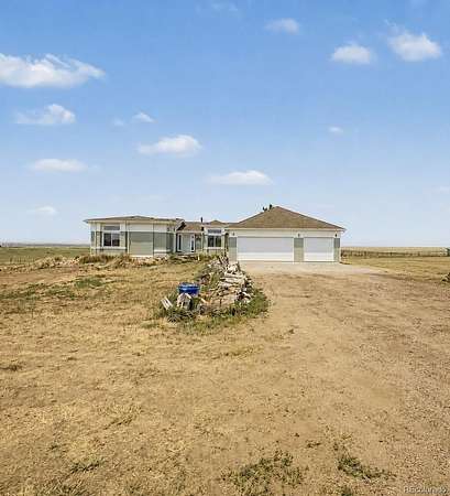 40.8 Acres of Agricultural Land with Home for Sale in Deer Trail, Colorado