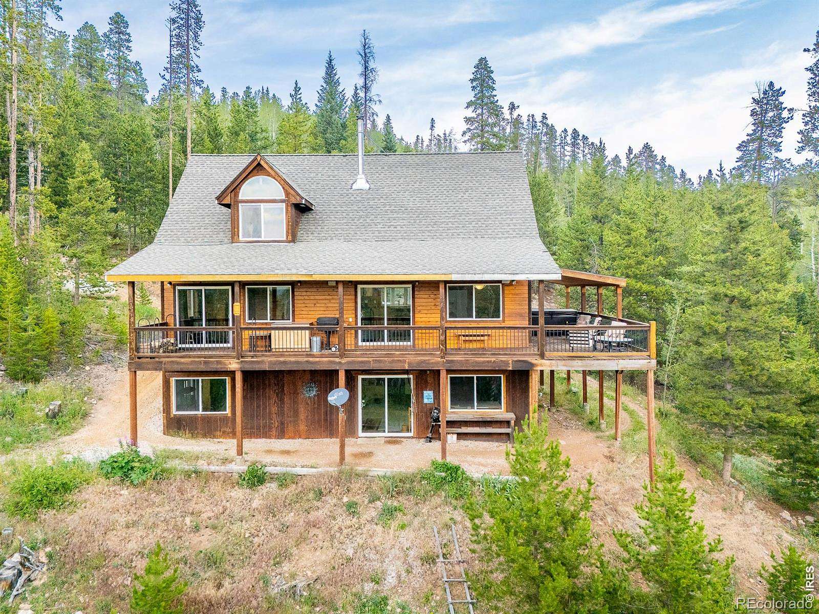 1.8 Acres of Land with Home for Sale in Red Feather Lakes, Colorado