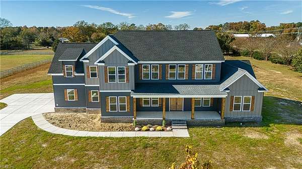 6.5 Acres of Land with Home for Sale in Carrollton, Virginia
