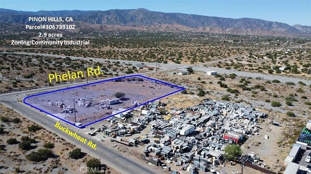 2.9 Acres of Commercial Land for Lease in Piñon Hills, California