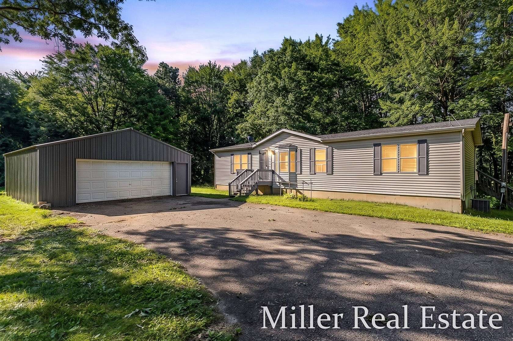 4.8 Acres of Land with Home for Sale in Bellevue, Michigan