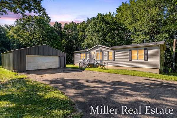 4.8 Acres of Land with Home for Sale in Bellevue, Michigan