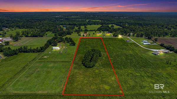 10.2 Acres of Land for Sale in Bay Minette, Alabama