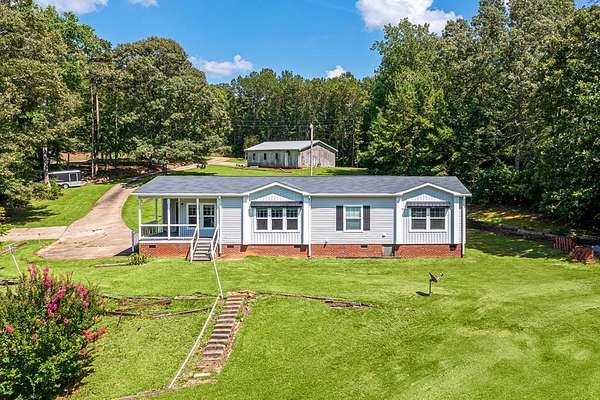 2 Acres of Land with Home for Sale in Abbeville, South Carolina