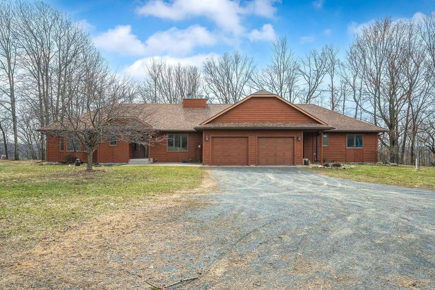 15.6 Acres of Land with Home for Sale in Amery, Wisconsin