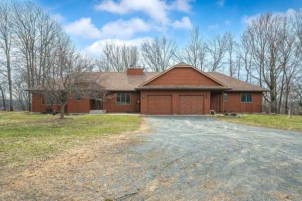 15.6 Acres of Land with Home for Sale in Amery, Wisconsin