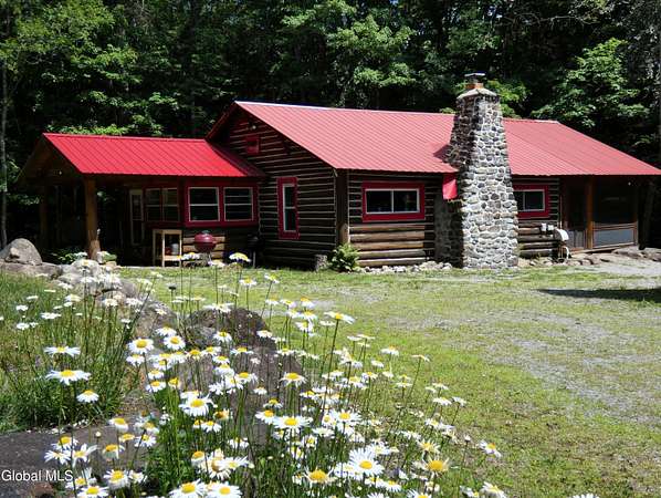 31.3 Acres of Recreational Land with Home for Sale in Johnsburg, New York