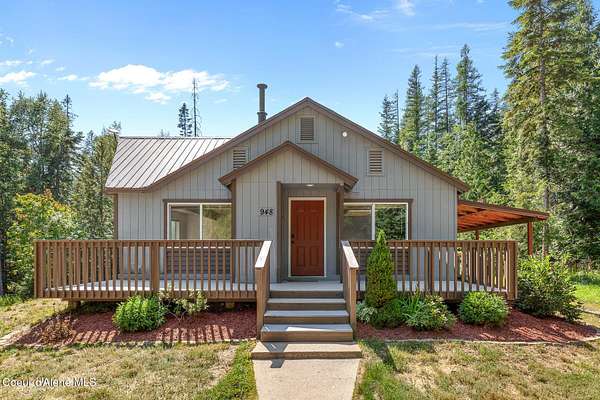5 Acres of Land with Home for Sale in Sandpoint, Idaho